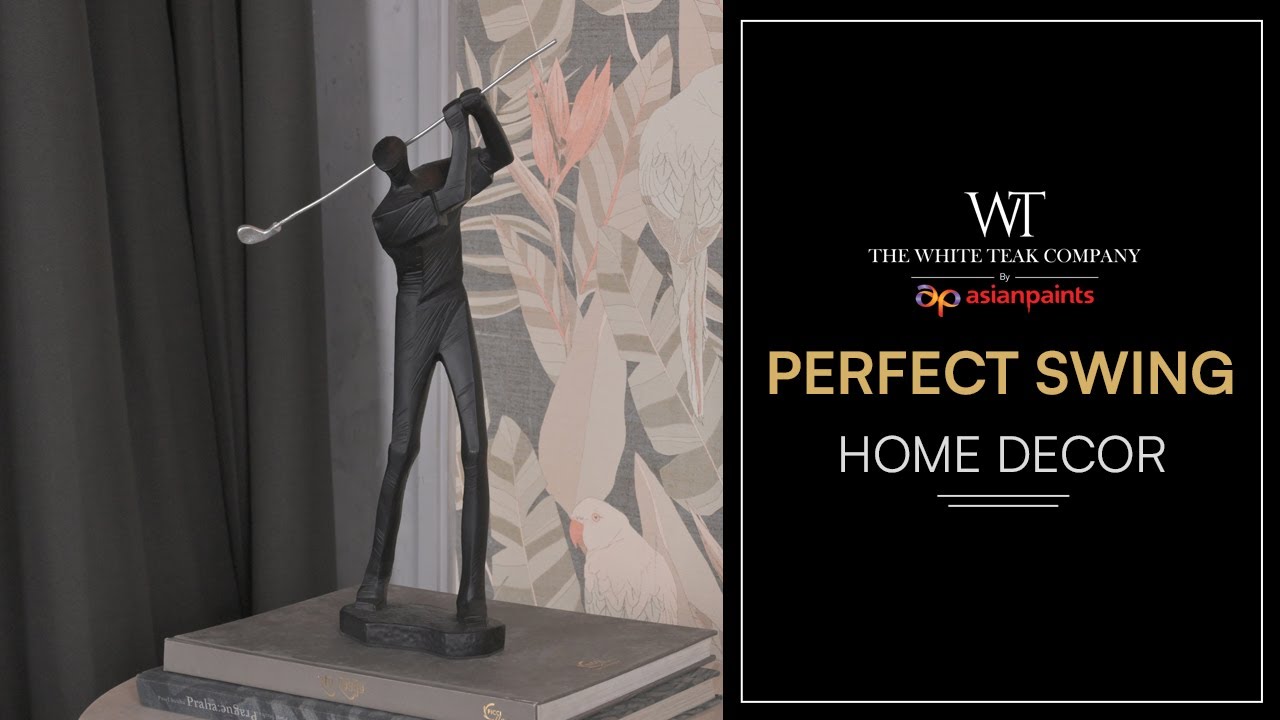 Perfect Swing Home Decor | White Teak