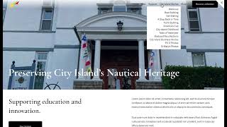 Cinm Website Navigation Mock Up