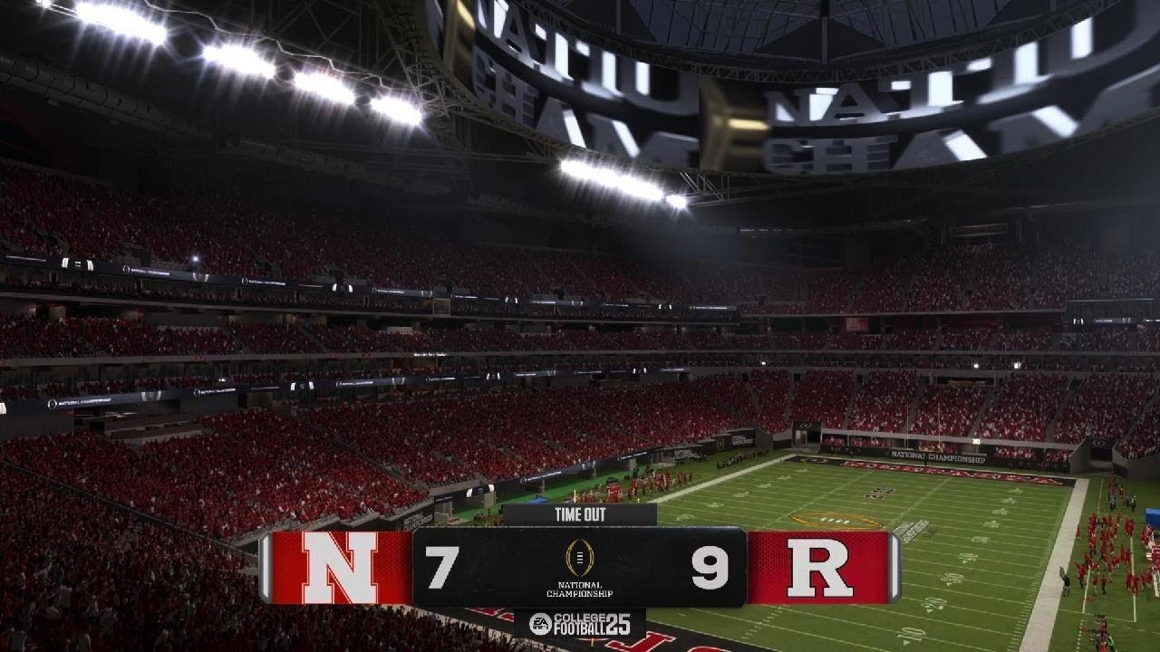 NCAA Rutgers dynasty 32 National Championship - YouTube