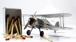 Gloster Gladiator Mk.I 1/72 Airfix - WW2 Aircraft Model