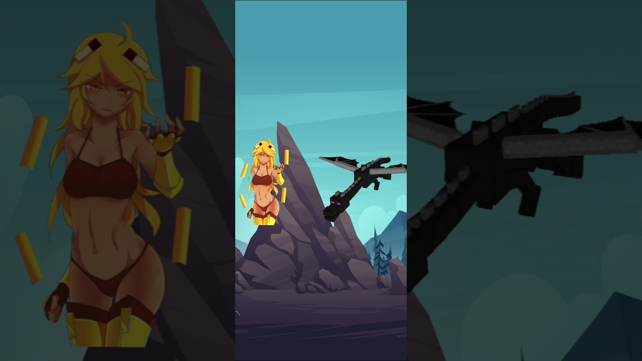 HEROBRINE⚡ VS  ENTITY 303💀 #minecraft #shorts #thehive