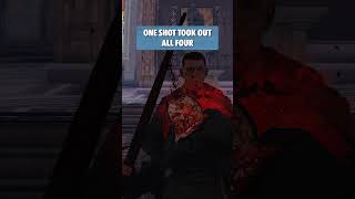 ONE SHOT TOOK OUT ALL FOUR
