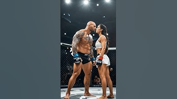 This Kung Fu Girl Takes Down The Giant Man With One Move! #kungfu  #fight  #boxing  #ai