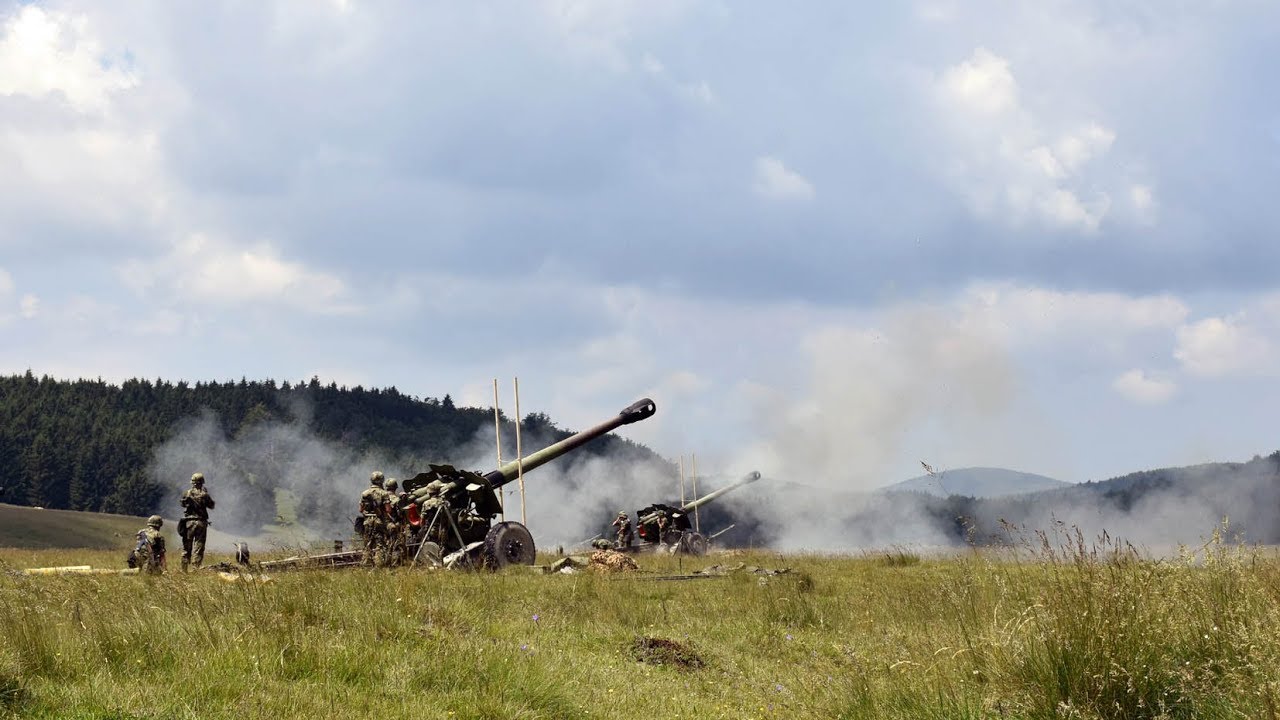 Vežba artiljerijske brigade Vatreni skok 2018
