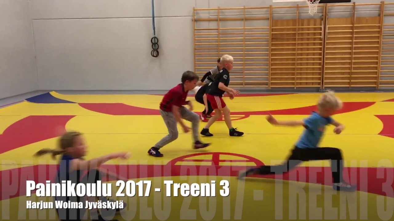 HWJ Painikoulu 2017 Treeni3 - HWJ wrestling school