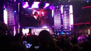 Monday night RAW 9/16/13 Stephanie McMahon entrance
