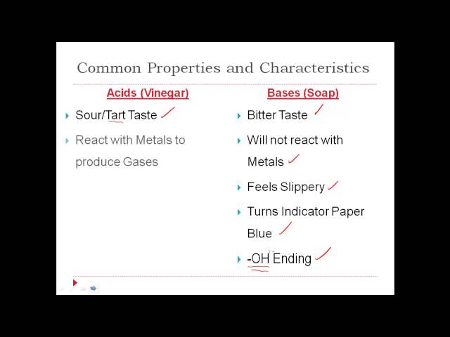 Difference Between Acids and Bases: Key Properties