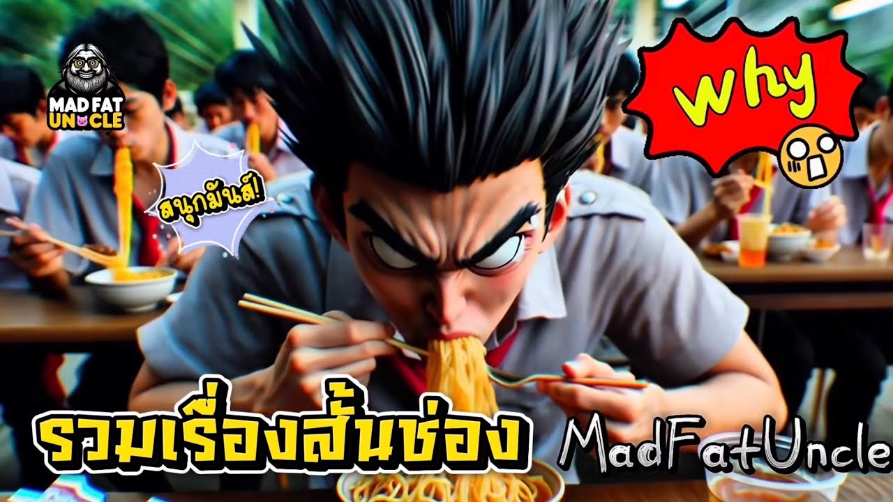 รวมเรื่องสั้นช่อง MadFatUncle ชุด2 #การ์ตูน #ตลก 