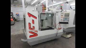 Haas VF-1 CNC Vertical Machining Center with 4th Axis Drive