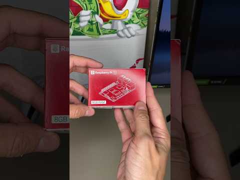 Распаковка Raspberry Pi / 8gb / лучший однопалатный компьютер #shorts