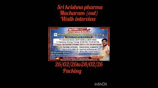 #PharmaJobs#PharmaCareers#JobAlert#LifeScienceJobs#PharmaFreshers#treding#viral#ytshorts#hyderabadjo