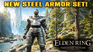 STEEL ARMOR SET Location & Showcase | New Heavy Knight Gear in Elden Ring Tarnished Edition