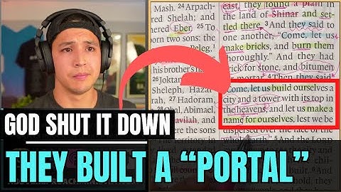 I Didn’t Realize What They Were REALLY Building In Genesis 11:1-4..Then God Opened My Eyes To THIS