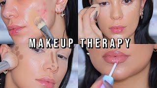 MAKEUP THERAPY | ACNE, NO FILTER & SATISFYING | ANTI STRESS + RELAXING