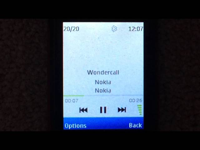 Nokia 6303 Ringtones (on Nokia X2-00)