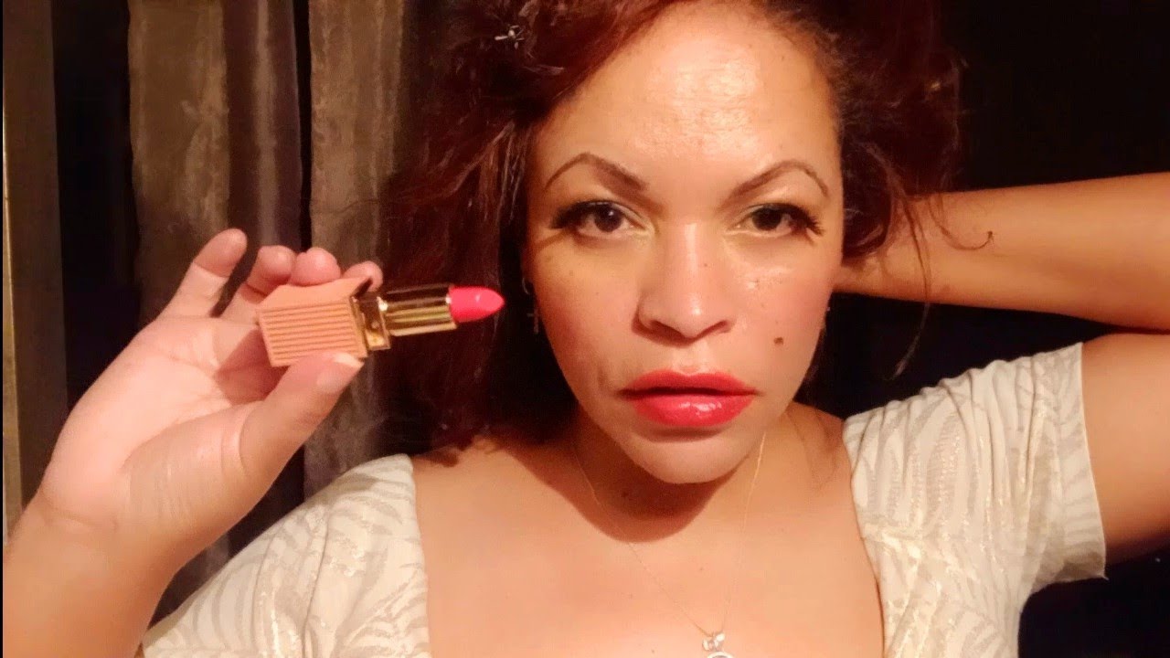 ASMR • DOING YOUR MAKEUP • VINTAGE/MARILYN MONROE LOOK For End Of Year Party • Soft Whispers