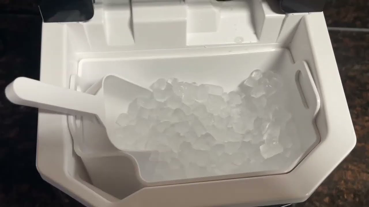COWSAR Nugget Ice Maker Countertop, Soft Chewable Nugget Ice Cubes