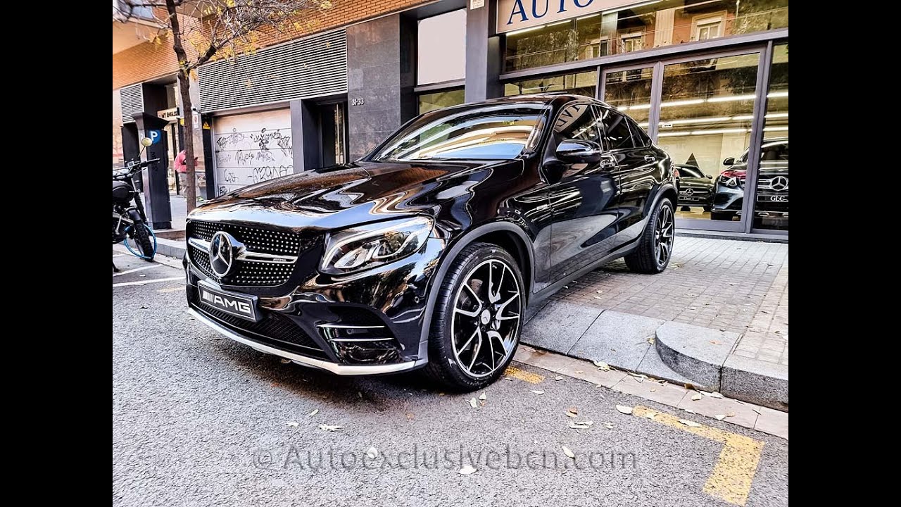 Mercedes GLC 43 AMG Coupè  | Negro Obsidiana |  Piel Roja | Auto Exclusive BCN