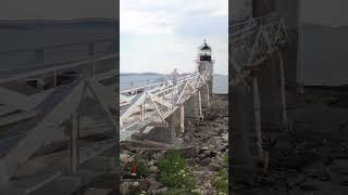 Recreating the Forrest Gump Turn at Marshall Point Lighthouse in Maine