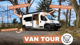 MUST SEE VAN TOUR! | EVERYTHING YOU NEED TO LIVE COMFORTABLY OFFGRID!