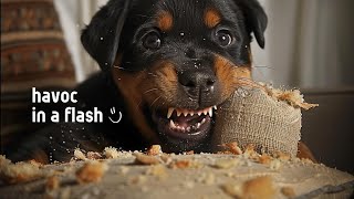 HAVOC IN A FLASH (DOGGY DESTRUCTION PHOTOS)