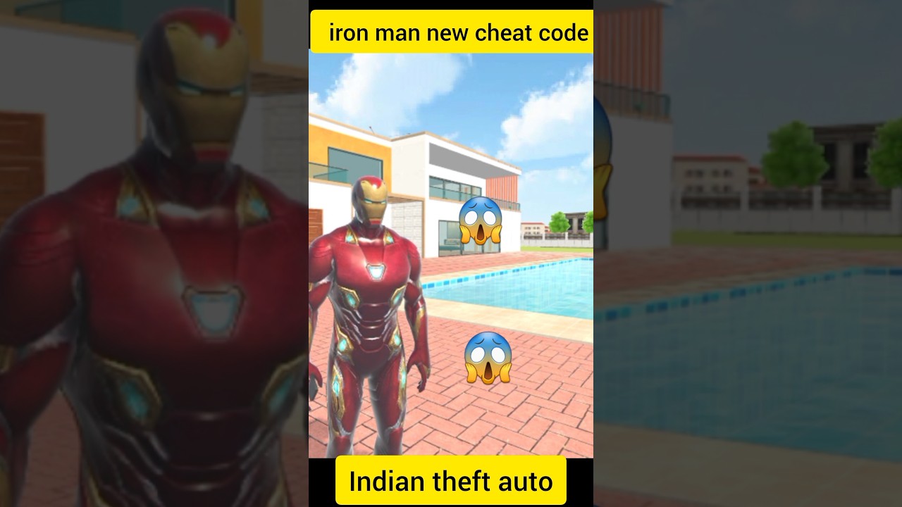 Indian Theft Auto 😱 Iron Man Cheat Code Activated | 