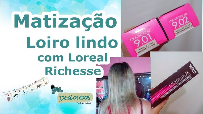 Tinta no Cabelo: Enfim Richesse 10.12 milk shake gelo perolado