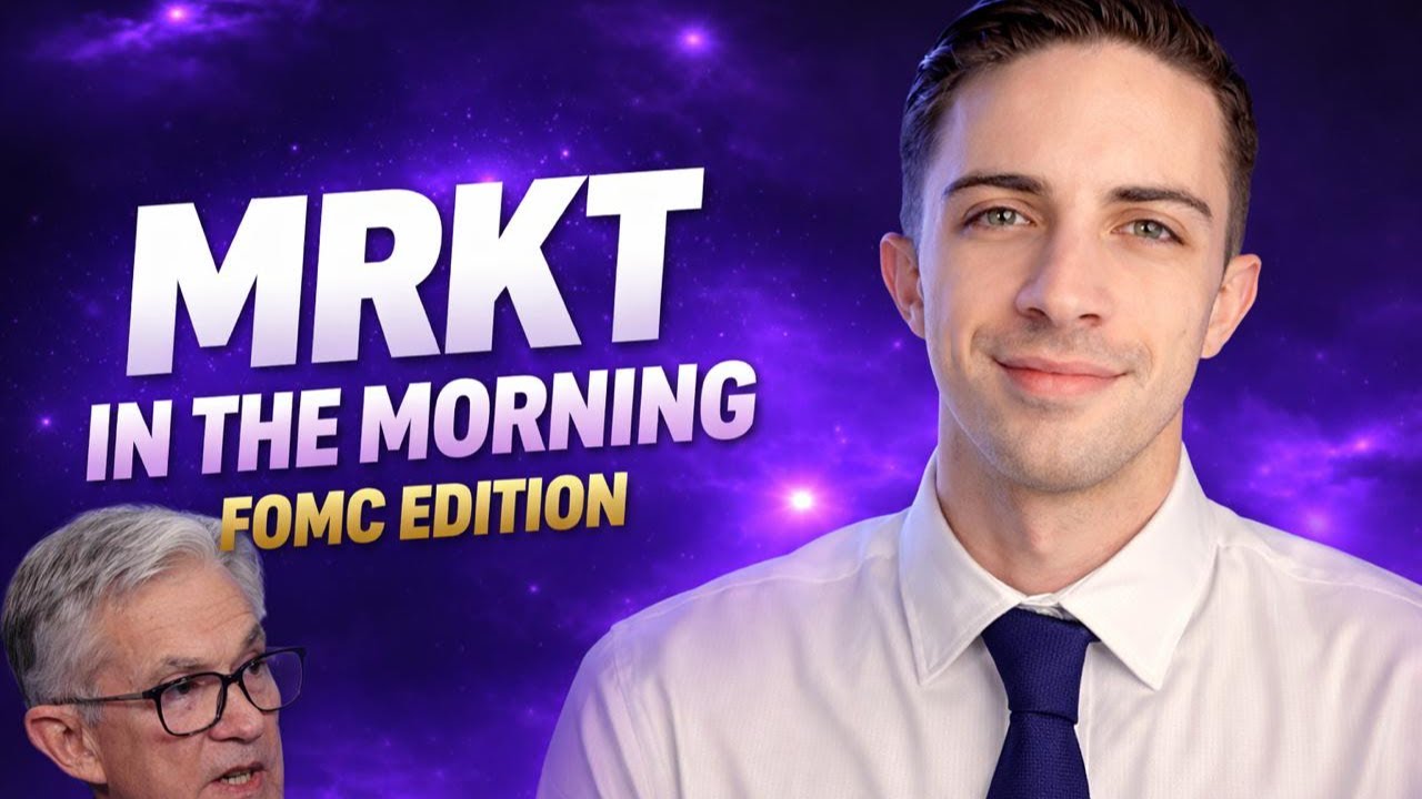 FOMC Live Analysis & Trading Strategy | Fed Decision, Powell Press Conference, Real-Time Trades