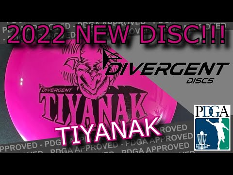 DISC GOLF NEWS | NEW DIVERGENT DISCS FAIRWAY DRIVER | TIYANAK