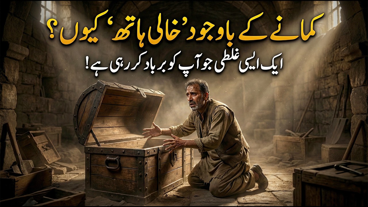 کمانے کے باوجود 'خالی ہاتھ' کیوں؟ | Why You Are Still Empty Handed?