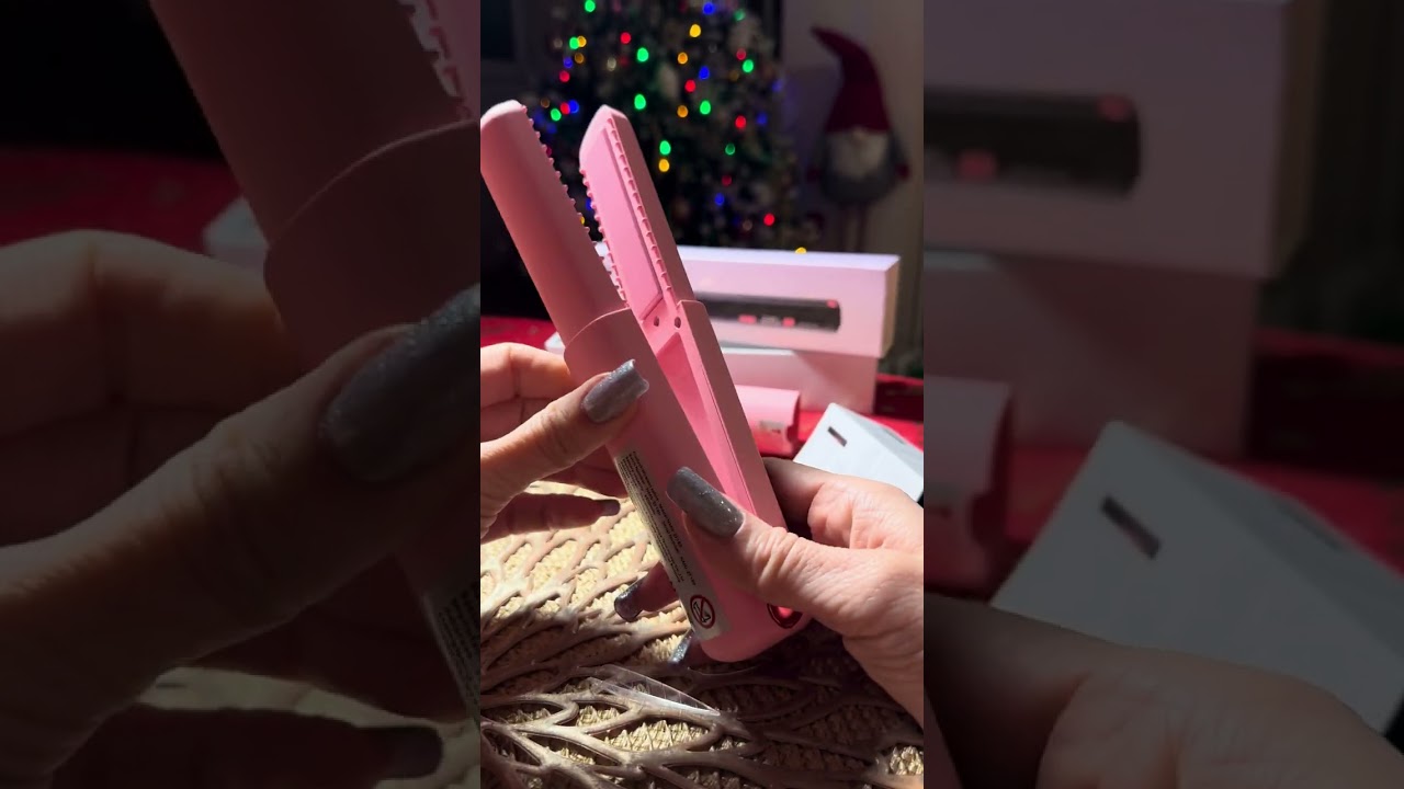 Беспроводной Утюжок для волос  с «Тему».  Распаковка . Ч-1