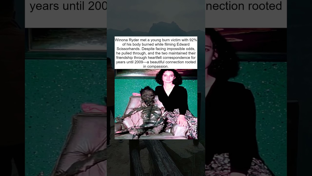 Winona's 20-Year Bond with Burn Survivor 💕A Friendship That Defied the Odds ❤️