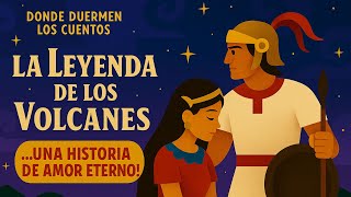 Leyenda Mexicana |  Popocatépetl e Iztaccíhuatl,El Amor que se Convirtió en Volcanes