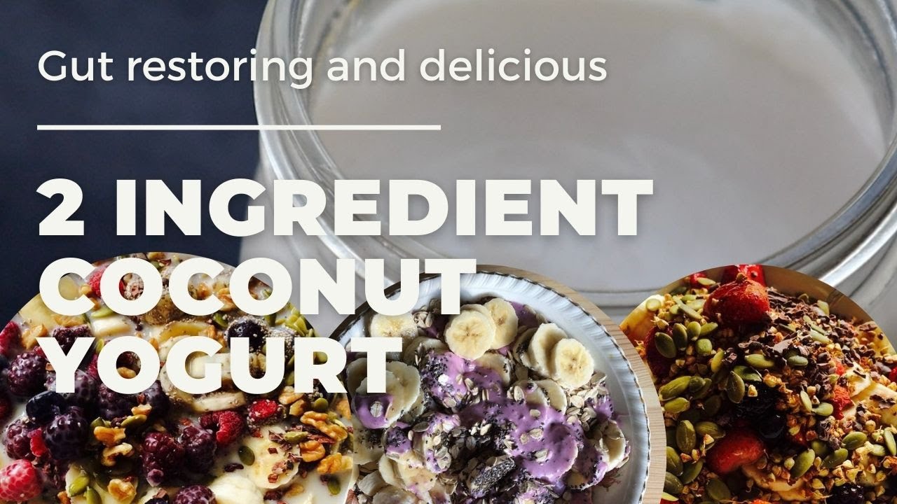 Coconut Yogurt Kefir SO Delicious, Healthy AND Easy! YouTube