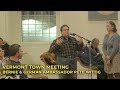 Town Meeting with Sen. Sanders and German Ambassador Pete Wittig