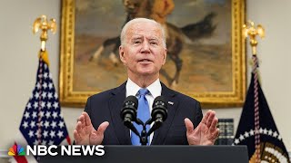 Watch: Biden delivers remarks on the Senate foreign aid package | NBC News