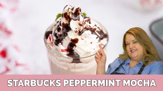 Copycat Starbucks Peppermint Mocha