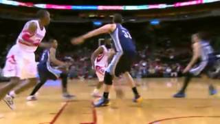 20140125 灰熊 vs. 火箭 精采片段