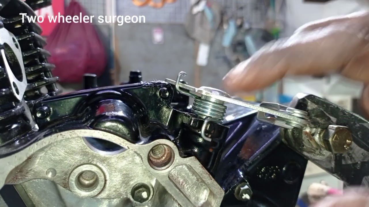 Yamaha Fz version 1| Grease packing in clutch push lever