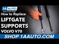 How to Replace Liftgate Supports 2001-07 Volvo V70