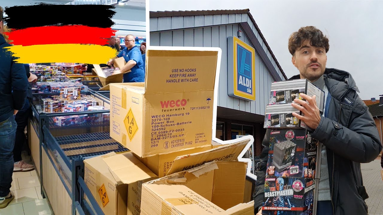 VUURWERK SHOPPEN DUITSLAND 2022/23 | TWEEDE VERKOOPDAG (30 DECEMBER) | VUURWERKGEKTE