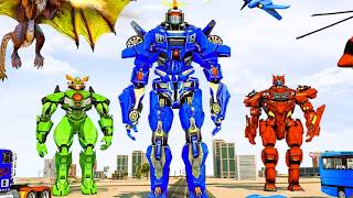Optimus Prime Robot Game: Ultimate Truck & Car Robot Transformation Battle - Multi Autobot War 🤖🚚🏎️ screenshot 5