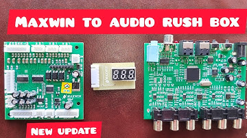 Maxwin switching board to audio rush box Connection & Working Details