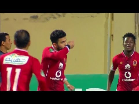 الدوري المصري| الهدف الأول لـ الأهلي امام إنبي " أيمن أشرف " الجولة الـ 29 الدوري المصري