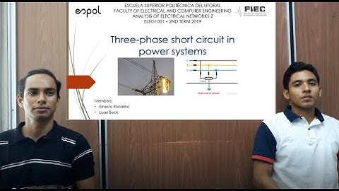 Analysis of Three-phase shortcircuit in Power System