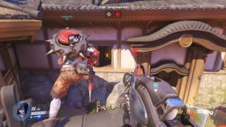 Overwatch - match 21 - Widowmaker - 1080p 60fps - No commentary