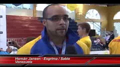 Juegos Bolivarianos 2013 Hernan Jansen, Liz Rivero...