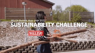 Group Love couch: Sustainability Challenge 2023 - VELUX x Roskilde Festival