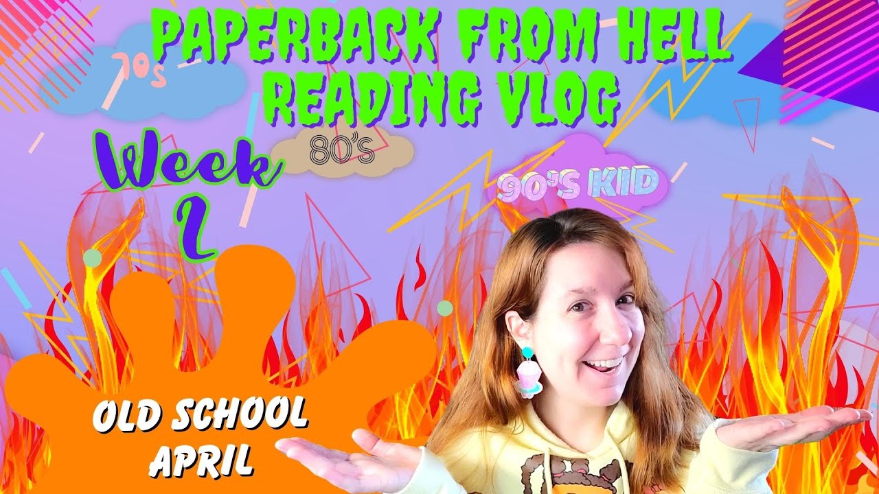 Killer Whales + Evil Barracuda & Other Paperbacks From Hell | Old School April Week 2 Reading Vlog