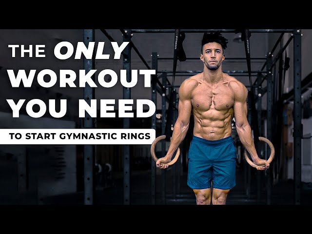 Gymnastic Rings Workout for Beginners (Strength & Muscle Builder) 